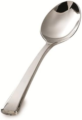 EMI Yoshi EMI-GWTS Glimmerware Silver Teaspoons - Pack of 600