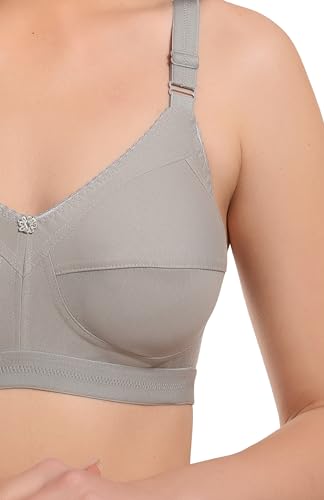 Image of Elina Women's Hosiery Non-Padded Wire Free Regular Bra