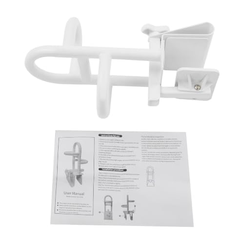 Barandilla para bañera ajustable de 8-17 cm con triple asa de seguridad para mayores 8