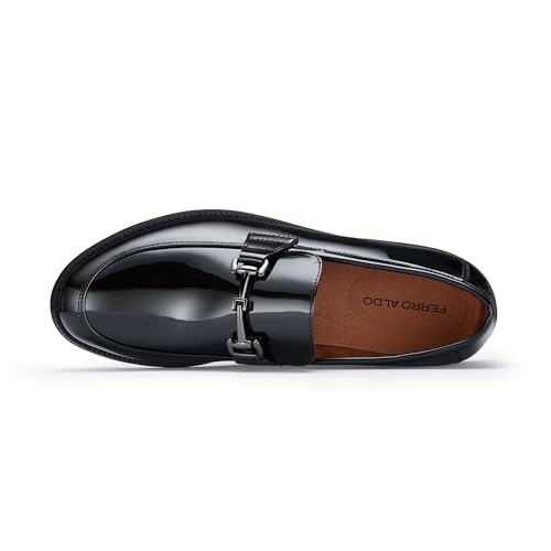 Image of Ferro Aldo Men's Premium Moc Toe Loafers | Casual & Dress Styles with Tassels & Horsebit Buckles
