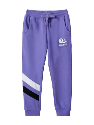 Image of The Souled Store Naruto: Sasuke Boys Drawstringed Blue Graphic Printed Regular Fit Cotton Joggers (2-8 Yrs)