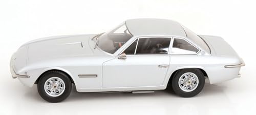 Modelo a escala 1:18 Lamborghin Islero S Plata 1969 miniatura 3