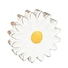 Collins painting distressed wood flower petals shelf sitter small white daisy  urban country home decor