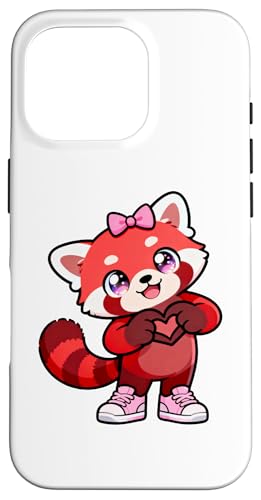 Cute Red Fox Coquette Bow Retro Red Fox Kids Girls �X�}�z�P�[�X iPhone 16 Pro �p