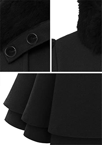 OMZIN Winter Winterjacke Outwear Hooded Zipper Mantel Damen Warm Slim Jacke Dicke Parka Mantel Jacke Schwarz XXS