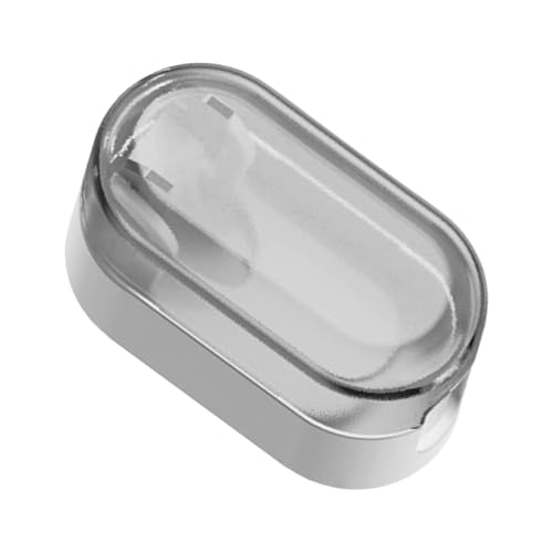 FackLOxc Organizzatori Spazzolino da Denti A Muro Adesivo con Coperture Facili Installazione della Griglia per Spazzolino Adesiva per Polvere per Portametro per Bagno Pulito con Copertura