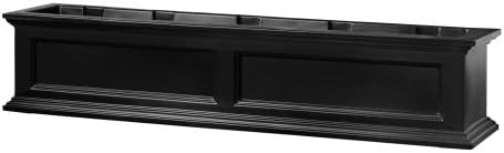 Mayne 5824B Fairfield Window Box, 5-Foot, Black