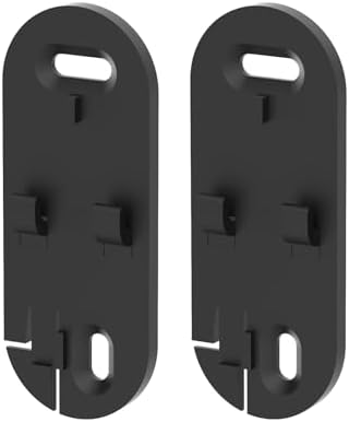 Mounting Plate for Honeywell DCP311/DCP511/DCP911 Doorbell, 2-Pack, Black image 5