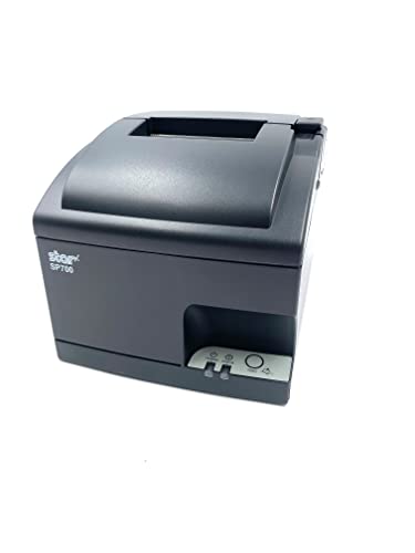 Star Micronics, SP742ME Gry US, Impact Receipt Printer, Ethernet, 4 Year Extended Warranty Extend -A-Star