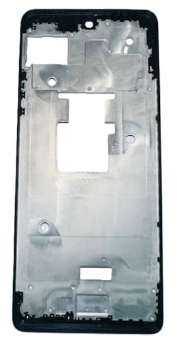 Image of Front Housing Frame Bezel Plate Compatible with Tecno Spark 20 Pro 5G (KJ8) - Black
