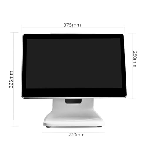 Image of Commercial Touch Screen Cash Register,15.6 inch LCD Touch Cash Register,windows 7 /10 Touch Cash Register, SSD 64GB Cash Register Monitor for Supermarket,Convenience Store,Shopping Center