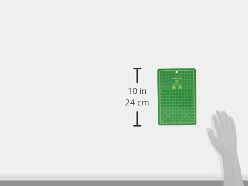 Omnigrid 5-1/2\" x 8-1/2\" Gridded Self-Healing Cutting Mat