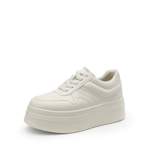 DREAM PAIRS High Heel Platform Sneakers