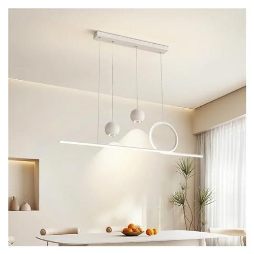 Suspension LED 120 cm lustres cuisine lampe suspendue salle à manger