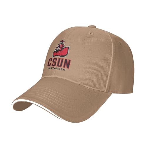 Cal State Northridge Matadors CSUN Unisex Baseball Caps Sandwich Caps Dad Hat Casual Hat Natural