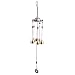 Patgoal Antique Copper 5 Bells Lucky Wind Chimes Outdoor Home Decoration