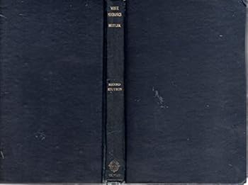 Hardcover Elementary Wave Mechanics with Applications to Quantum Chemistry Book