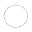 Silver+Colored round bead