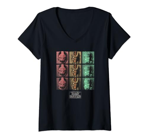 T-shirt femme Star Wars The Bad Batch parfait pour vos sorties pop culture