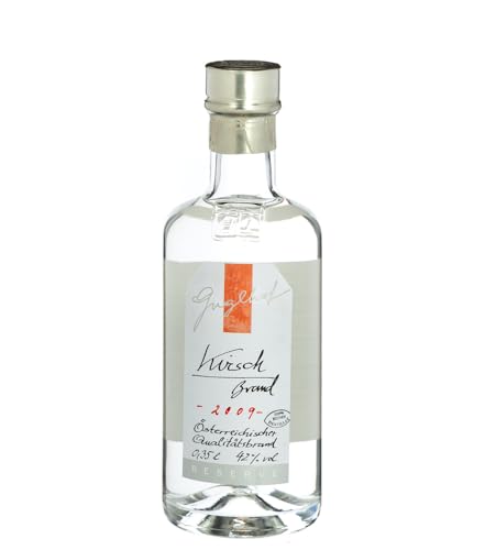 Guglhof: Kirsch Brand - Jahrgangsbrand / 43% Vol. / 0,35 Liter - Flasche