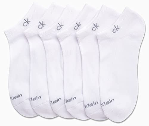 Calvin Klein Womens Low Cut Socks - 6 Pack Breathable Cushioned Athletic Performance No Show Socks for Women (Sizes: 4-10)3