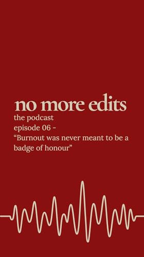 Burnout - It's not a badge of honour cover art