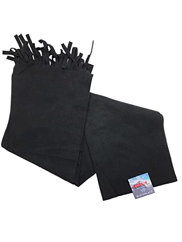 48 Pack Winter Scarves, Warm Winter Fleece Scarf Bulk Wholesale Donation Unisex Men Women4