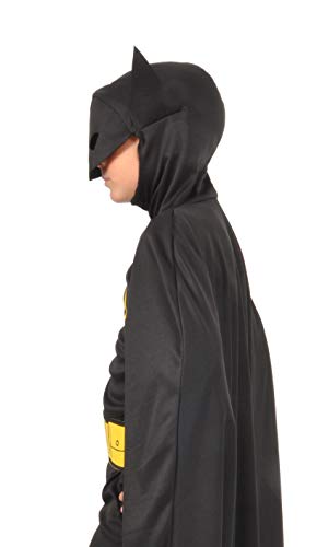 Ciao- Batman Dark Knight disfraz niño original DC Comics (Talla 5-7 años)