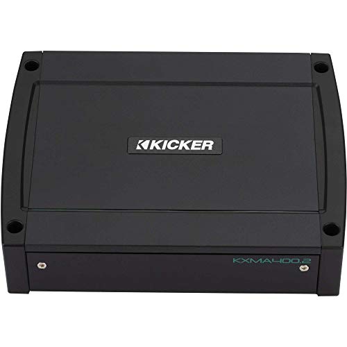 Kicker 48KXMA4002 KXMA400.2 2x200w 2-Ch Full-Range Class-D Marine Amplifier