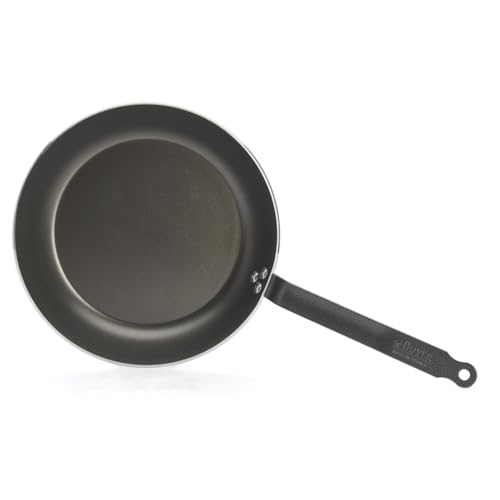 De BUYER- Padella Rotonda Choc In Alluminio, Con Rivestimento Antiaderente, Diametro 30 Cm - 4