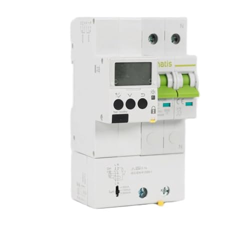 Disjoncteur de protection 2P MT61SR réglable avec minuterie intégrée 40A