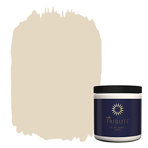 KILZ TRIBUTE Paint & Primer, Interior, Color Sample, Spanish Fortres, 8 Ounces