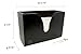 Stained Bamboo Dual-Dispensing Multi-Fold Paper Towel Holder. Wall Mount or use on Counter Top, Table, or Sink for Portable Use. Houses Single, Z, C, Multi-Fold Paper/Hand Towels(Towels Not Included)