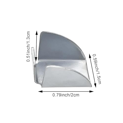 15 PCS Shelf Clips Bracket Replacement for Garage Cabinet, Removable Metal Shelf Support Clips Attachment Easy Install