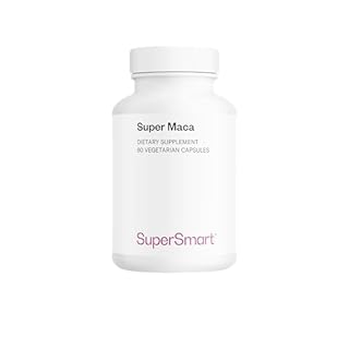 Super Maca - Aumenta il desiderio sessuale - Aiuta a sostenere la sessualità e la fertilità - Standardizzato allo 0,6% di macammidi e macaeni - (Ginseng peruviano) - Vegano - SuperSmart