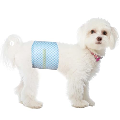 Image of Disposable Belly Bands for Male Dog, Super Absorbent S 20 Count
