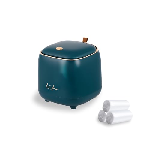 Mini caneca de basura de escritorio con tapa 2.2 L