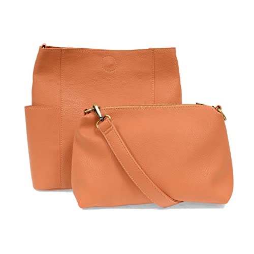 Image of Joy Susan Side-Pocket Bucket Bag: Kayleigh Crossbody