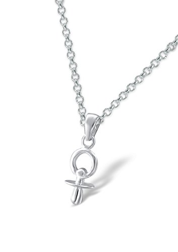 Preisvergleich Produktbild Laimons Damen-Anhänger Schnuller mit Kette 45cm Sterling Silber 925