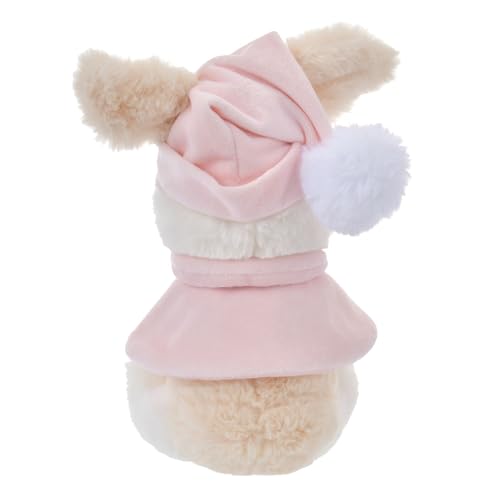 Disney Store Japan Official Piglet Pastel Small Soft Toy, Cute Plush Stuffed Pig in a Pale Pink Winter Hat & Outfit, 20cm / 8" - Image 3