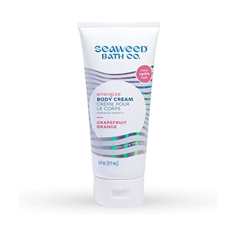 Seaweed Bath Co. Energize Body Cream, Grapefruit Orange Scent, 6oz Cover