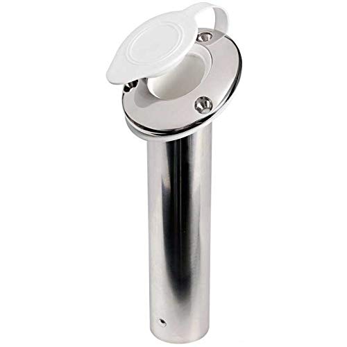 Porte-Canne 60° anti-corrosion OSCULATI AISI 316 étanche