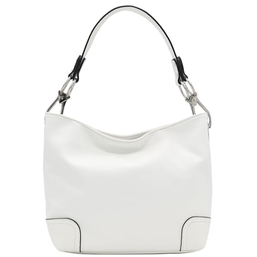 Image of Hobo Shoulder Bag with Big Snap Hook Hardware