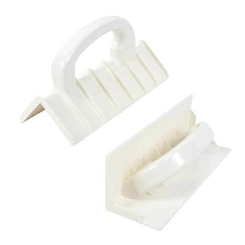 Nichiyo Plastic Corner Tool Set with Grip Handle Art Paint Plastering Hand Tool 2 Piece External Corner Trowel & Internal Corner Trowel(YYJQTZ-2)