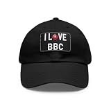 I Love BBC Hat Baseball Adjustable Patch Cap Black