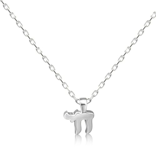 Alef Bet by Paula Chai Hebrew Mini Necklace Parent