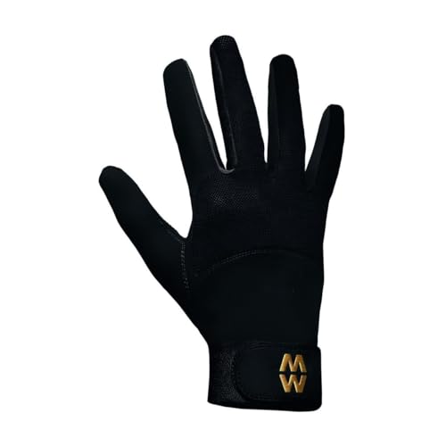 Macwet Men's & Women's 1 Pair Long Mesh Sports Gloves 8.5 Black