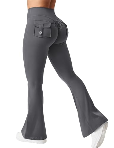 YEOREO CoreFlex �t���A ���M���X �|�P�b�g�t�� �����p �X�N�����` ���[�N�A�E�g ���M���X �q�b�v�A�b�v �W�� ���K�p���c, �R�[��, Medium
