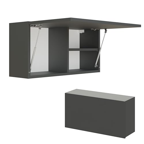 PLATAN ROOM Badschrank 60 cm 80 cm 120 cm Badezimmerschrank Hängeschrank Badezimmermöbel Klappbarer Schrank für Bad Wandschrank (Anthrazite, 80 x 40 x 25) PLATAN ROOM Badschrank 60 cm 80 cm 120 cm Badezimmerschrank Hängeschrank Badezimmermöbel Klappbarer Schrank für Bad Wandschrank (Anthrazite, 80 x 40 x 25)
