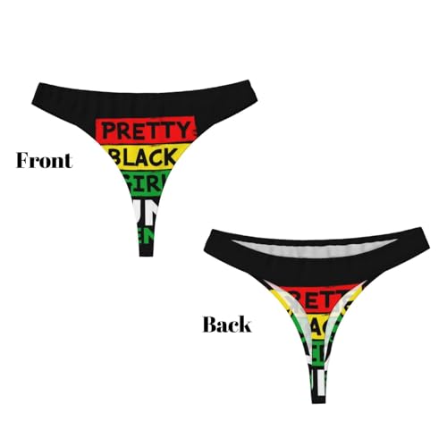 Women's G-String Thong Panties, Stretch T-Back, Low Rise, Seamless & No Show (S-3XL)3